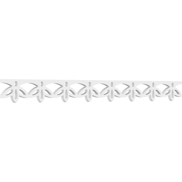 Ekena Millwork Underwood Architectural Grade PVC Running Trim, 4"H x 5/8"P x 48"L RUNP04X0625X48UND - main